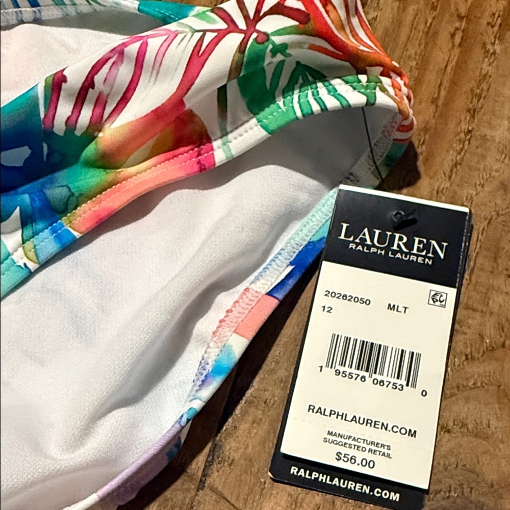 Ralph Lauren Multicolor Tropical Bikini Bottom - Picture 4 of 6